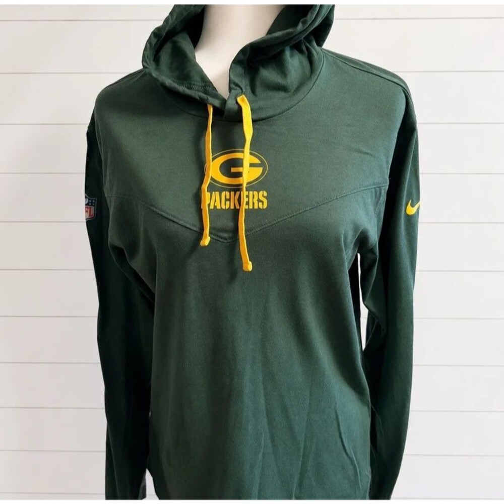XL Nike Green Bay Packers Lightweight Performance Hoodie – NFL Football